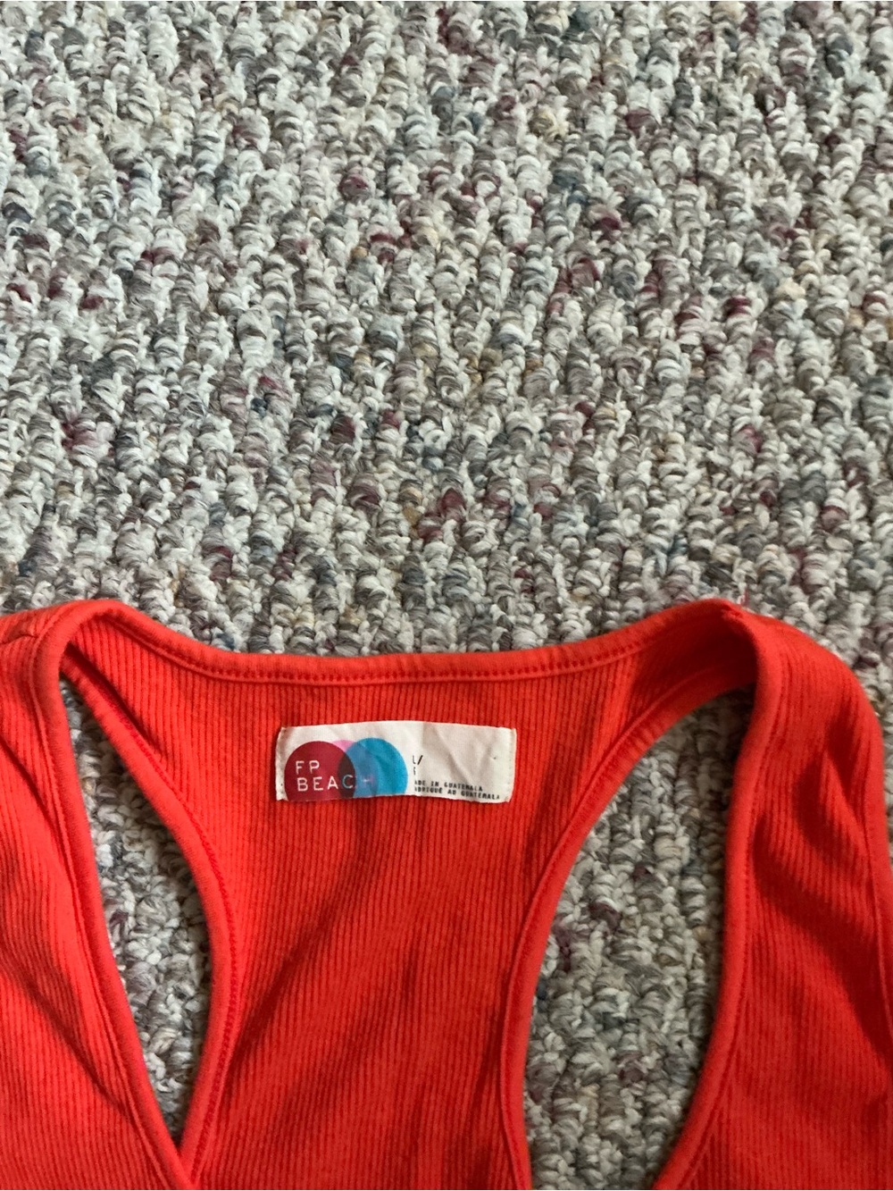 Free People Red Maxi Skirt Set - Crop Tank & A-Line Skirt - Picture 2 of 2